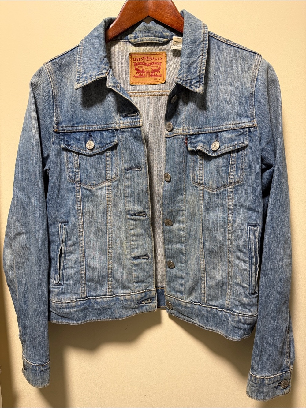 Levi's Vintage Wash Denim Trucker Jacket